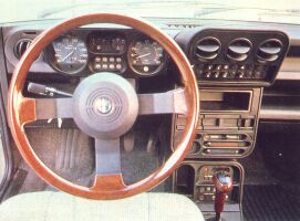 Alfa Romeo 33 cockpit (early model)