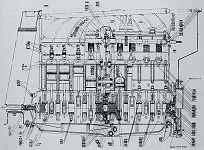 8C2300 engine - click for larger image