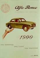 Alfa Romeo 1900 Advertisement
