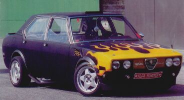 It is also possible to modify your Alfetta saloon.....