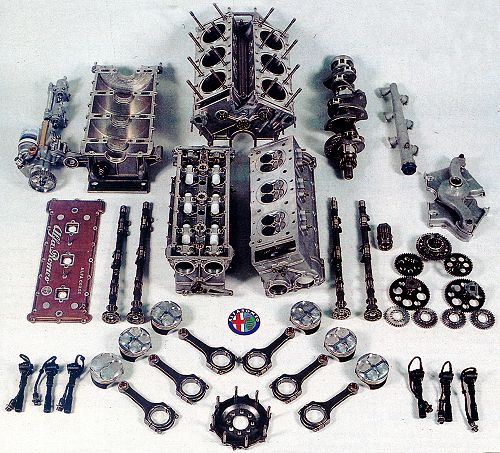 Alfa 155 V6 DTM engine