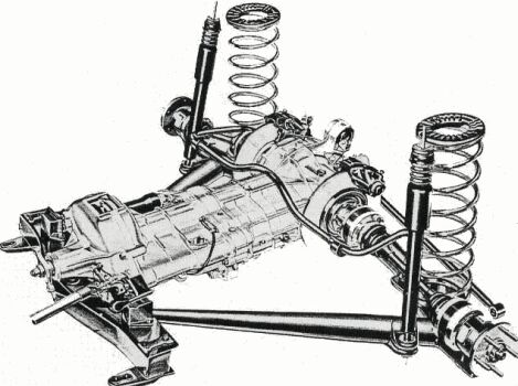 Alfa Romeo Giulietta rear suspension