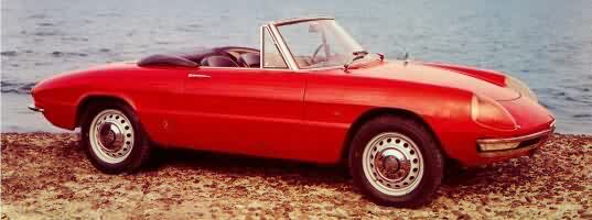 The original Alfa Romeo Spider Duetto