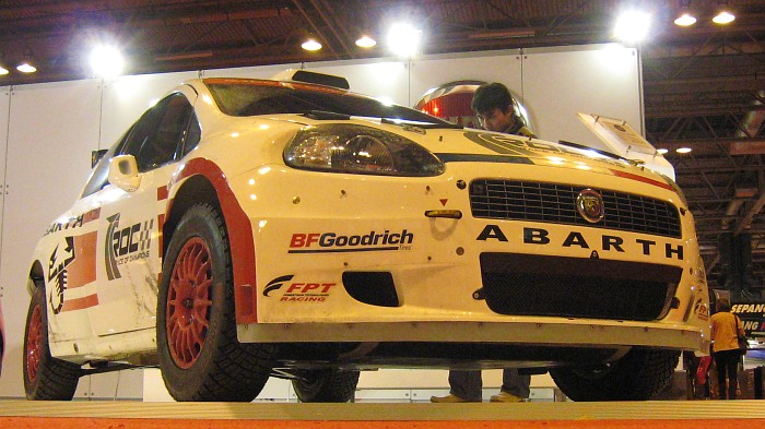 Grande Punto Abarth at Autosport International 2008