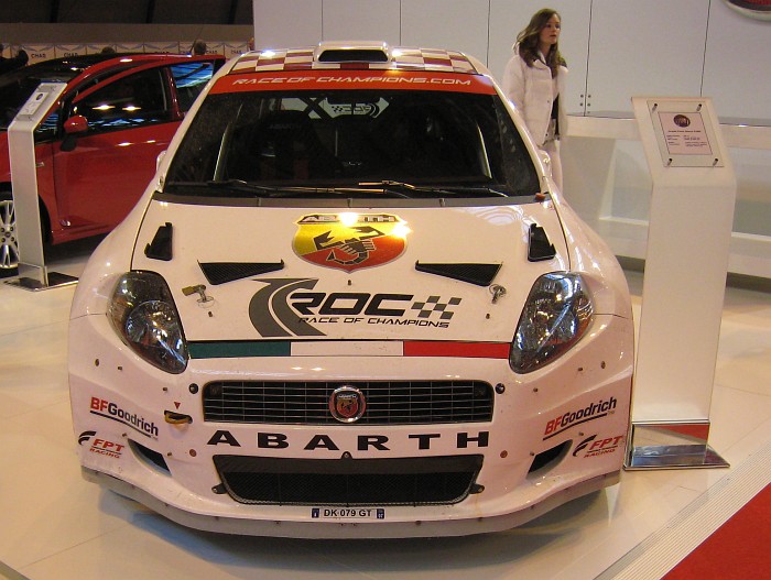 Grande Punto Abarth at Autosport International 2008
