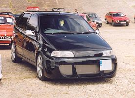 Fiat Punto with rather bizzare bodykit