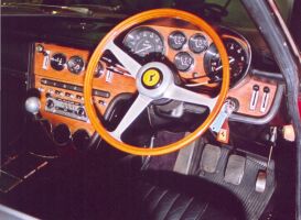 Ferrari 365 GT 2+2 cockpit (car by Talacrest - see 'Links')