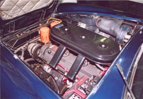 Ferrari 365GTC engine (car by Talacrest - see 'Links')