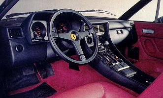 Ferrari 412 cockpit