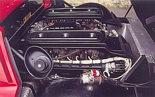 Ferrari 512BB engine