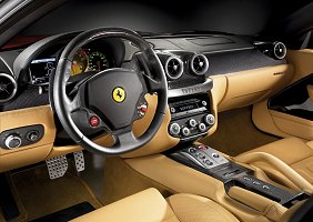 Ferrari 599 GTB Fiorano cockpit