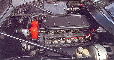 Ferrari 365GTB/4 Daytona engine