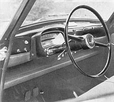Fiat 1200 Gran Luce cockpit