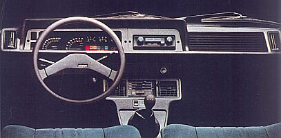 Fiat 132 cockpit
