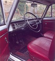Fiat 1500C cockpit
