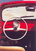 Fiat 500 cockpit