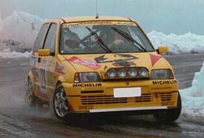 Fiat Cinquecento rally car