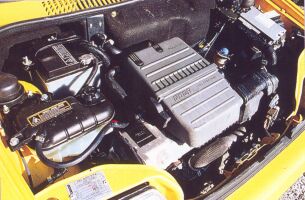 Fiat Cinquecento Sporting engine
