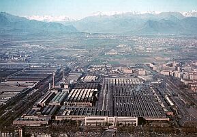 The Mirafiori factory (Turin) today