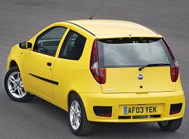 Revised 2003 Fiat Punto 3-door