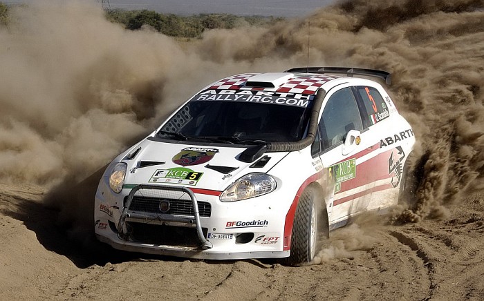 Fiat Grande Punto Abarth S2000 rally car