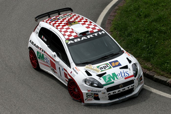 Fiat Grande Punto Abarth S2000 rally car