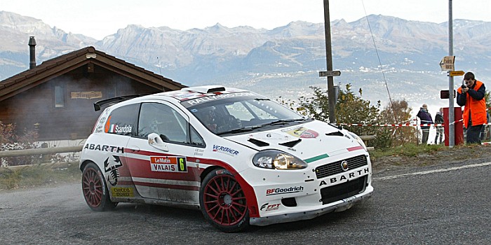 Fiat Grande Punto Abarth S2000 rally car