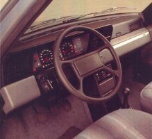 Fiat Regata cockpit