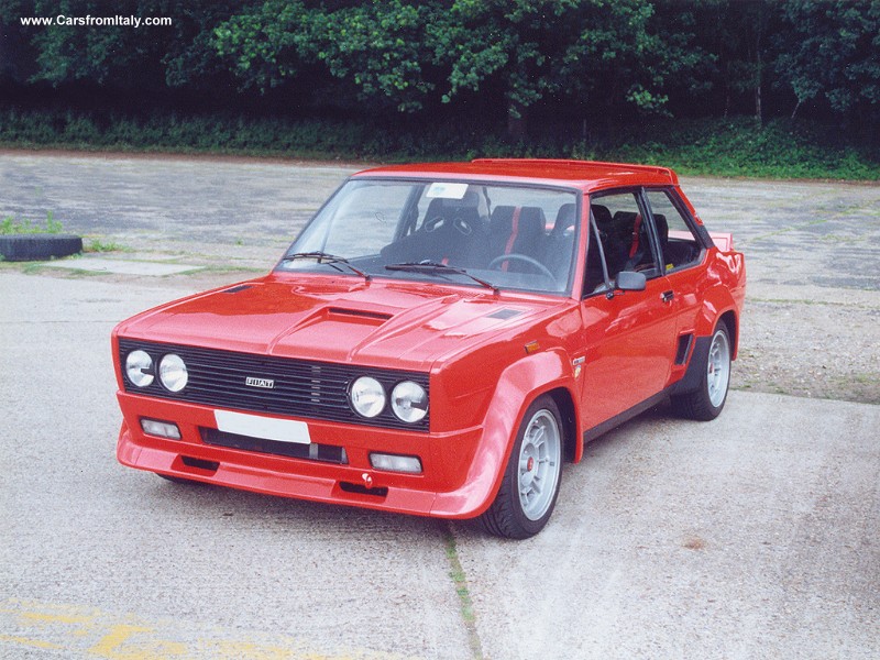 Fiat 131 Abarth - this make take a little while to download
