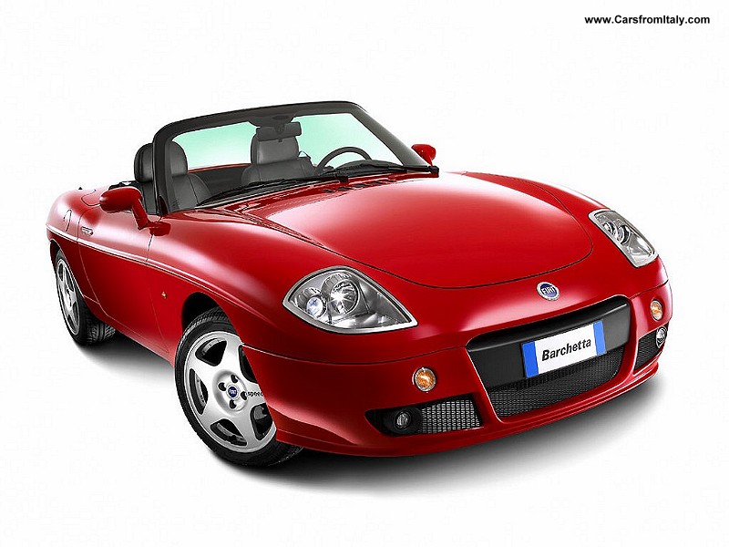 Fiat Barchetta 2003 facelift - this may take a little while to download