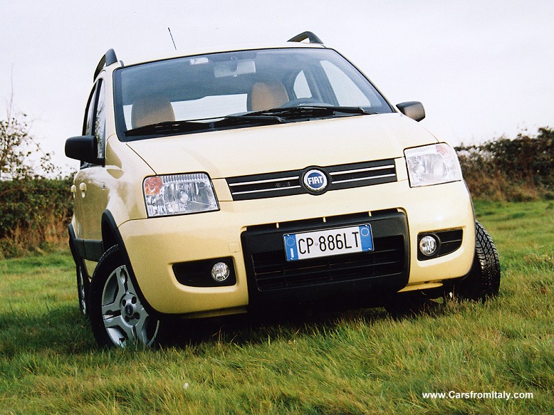new Fiat Panda 4x4 - this may take a little while to download