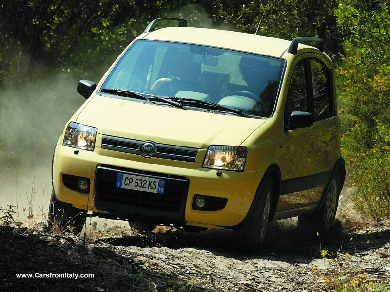 new Fiat Panda 4x4 - this may take a little while to download