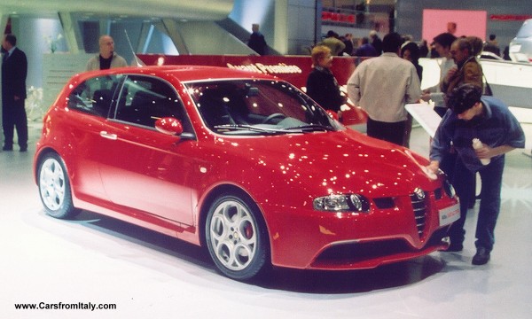 Alfa Romeo 147 GTA at the Geneva Motorshow 2003