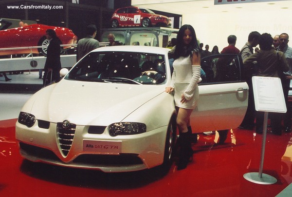 Alfa Romeo 147 GTA at the Geneva Motorshow 2003