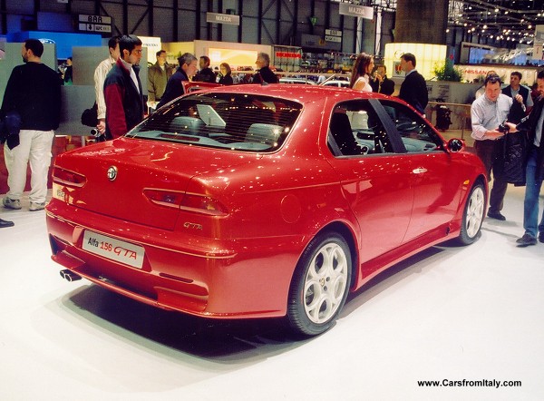 Alfa Romeo 156 GTA at the Geneva Motorshow 2003