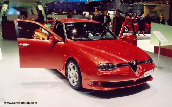 Alfa Romeo 156 GTA at the Geneva Motorshow 2003