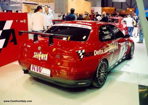 Alfa Romeo 156 Supertouring ETCC car at the Geneva Motorshow 2003