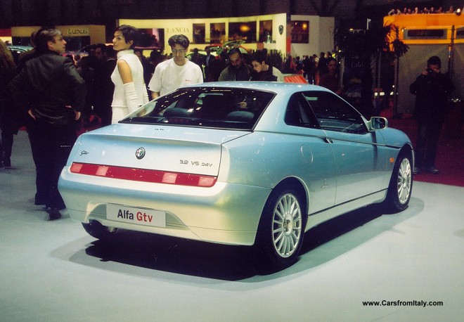 Alfa Romeo GTV at the Geneva Motorshow 2003
