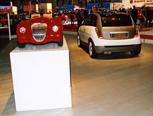Lancia Ypsilon Sport on the Zagato stand