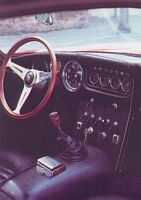 Lamborghini 350 GT cockpit