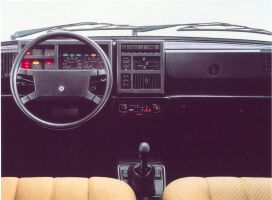 Lancia Delta dashboard