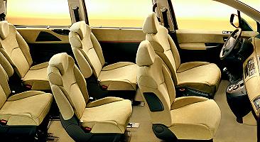 Lancia Phedra interior - Click for larger image