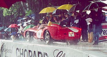 Ferrari 250TR at the start of the 2001 Mille Miglia