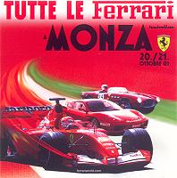 Tutte le Ferrari a Monza 2001