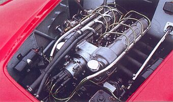 The engine on which the Ermini name was built, a dohc 1100.
