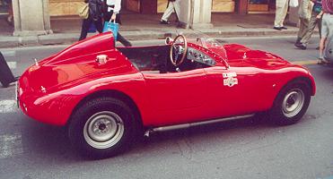 Stanga 750 Sport at the Mille Miglia in 2001
