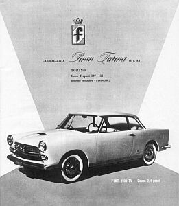 Pininfarina advertisement from 1957