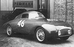 Stanguellini 1100 as raced in the 1940 Mille Miglia