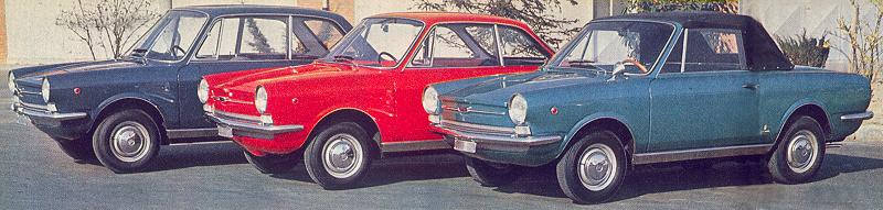 Vignale Fiat 850 Coupe's