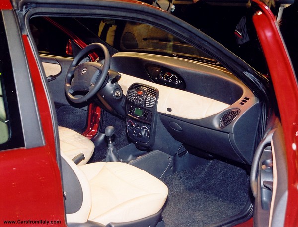 Lancia Ypsilon at the Paris Motorshow